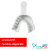 Unident Autoclavable Trays 12pcs/pkt - large-lower