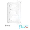 Glove Dispenser Clear Acrylic #Each - 3-tiers