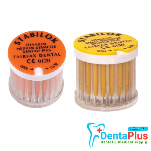 Stabilok Titanium Pins & Drill – Small Pack (20 Pins + 1 Drill)